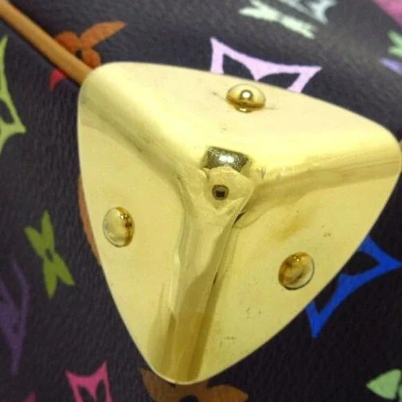 💎✨ULTRA RARE✨💎 LOUIS VUITTON Trouville Noir Monogram Multicolor - Picture 12 of 12